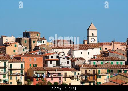 Capoliveri, Isola d'Elba, Toscana, Italia Foto Stock