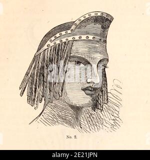 Londa [Luanda Angola] modi per le Signore di indossare i capelli dal libro ' Viaggi Missionari e ricerche in Sud Africa ', tra cui sedici anni di residenza nell'interno dell'Africa. Dal Dr. David Livingstone pubblicato a New York da Harper & Brothers 1858 Foto Stock