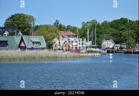 Althagen sul Darss Foto Stock