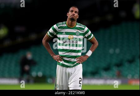 File photo datato 26-08-2020 di Christopher Jullien di Celtic. Foto Stock