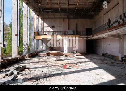 Pipyat Chernobyl Ucraina Duga-3 Foto Stock