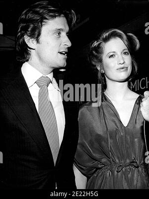 Michael Douglas e Diandra Douglas.1979 credito: Ralph Dominguez/MediaPunch Foto Stock