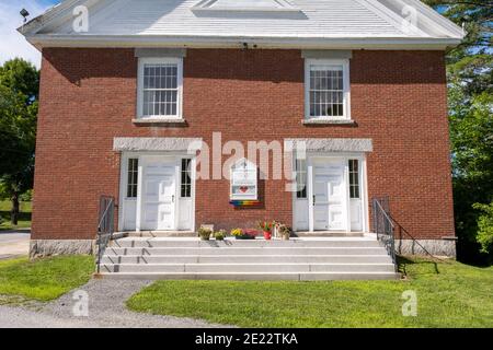 La Chiesa della Comunità di Harrisville e Chesham Foto Stock