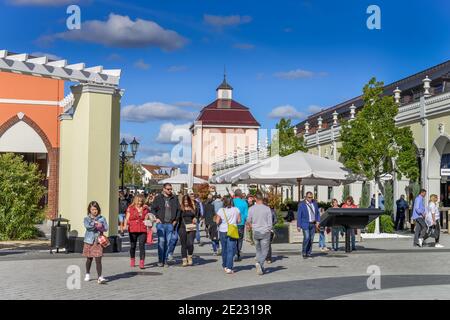 B5 Designer Outlet, Wustermark, Brandeburgo, Deutschland Foto Stock