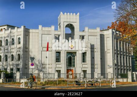 Botschaft Katar, Hagenstrasse, Roseneck, Wilmersdorf, Berlino, Deutschland Foto Stock