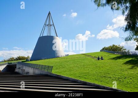 Biblioteca Universitaria della Delft University of Technology (tu Delft). Foto Stock