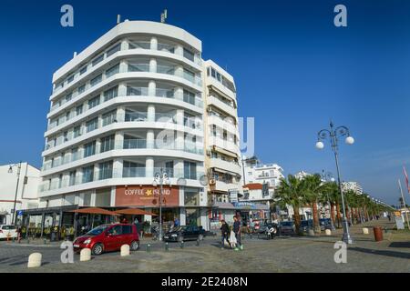 Hotel, Strandpromenade, Piale Pasar, Larnaka, Republik Zypern Foto Stock