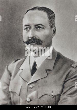 Generale Giraud, comandante della 7th, poi il nono esercito francese. Foto Stock