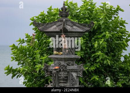 Un piccolo santuario sull'isola di Bali Foto Stock