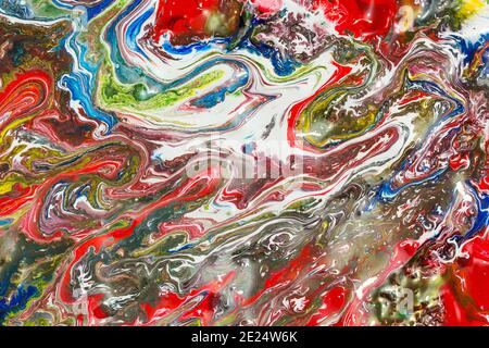 Illustrazione di uno sfondo astratto di acquerello Foto Stock