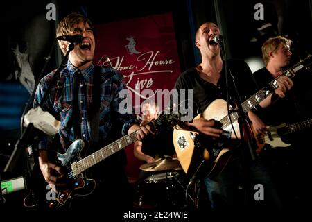 Il musicista Charlie Simpson Foto Stock