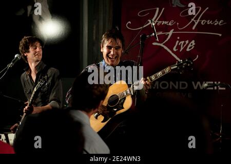 Il musicista Charlie Simpson Foto Stock