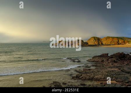 Speranza Cove, South Devon, Regno Unito Foto Stock