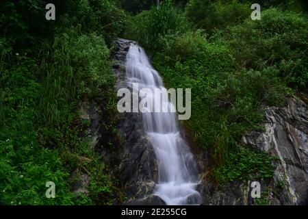 Cascate di Tiger a Bodimettu, Tamilnadu Foto Stock