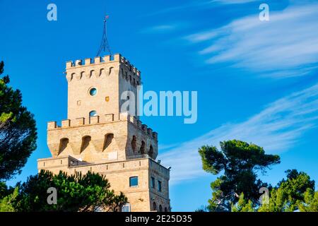 Torre di Cerrano, Pineto, Italia Foto Stock