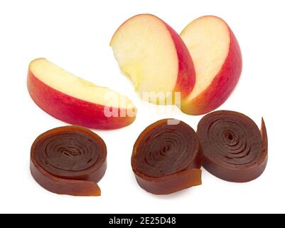 Panini di frutta pastiglia. Dolci alla frutta. Frutta secca e grattugiata. Foto Stock