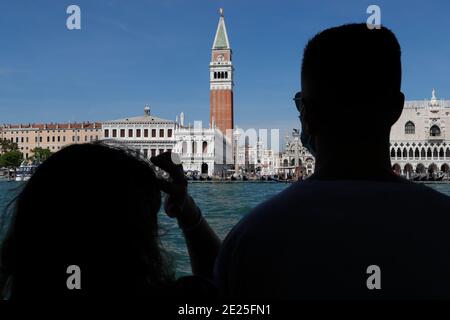 Palazzo Ducale, Piazza San Marco. Foto Stock