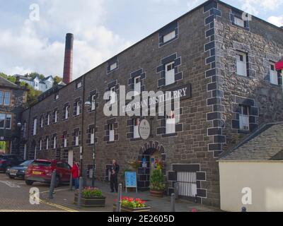 La Distilleria Oban, Oban, Argyll, Scozia Foto Stock