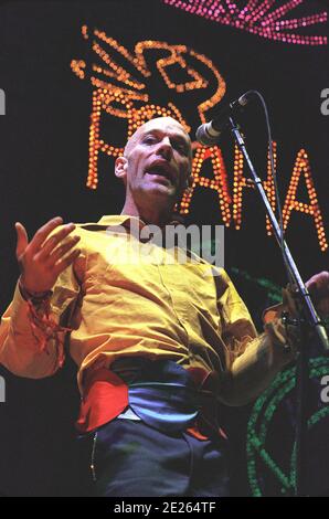 REM in concerto presso Earls Court a Londra, Regno Unito. 22 giugno 1999 Foto Stock