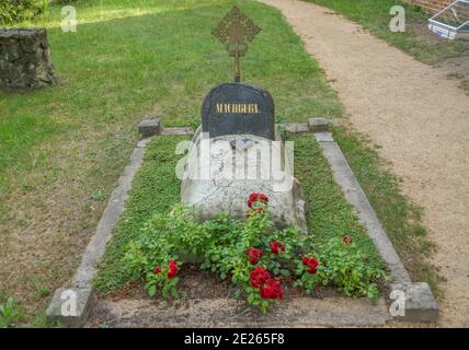 Prendi Machbuba, Friedhof, Bad Muskau, Sachsen, Deutschland Foto Stock