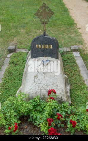 Prendi Machbuba, Friedhof, Bad Muskau, Sachsen, Deutschland Foto Stock