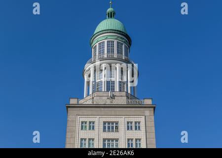 Wohnturm, Frankfurter Tor, Friedrichshain di Berlino, Deutschland Foto Stock