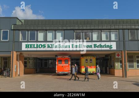 Helios Klinikum Emil von Behring, Walterhöferstraße, Zehlendorf, Berlino, Germania Foto Stock