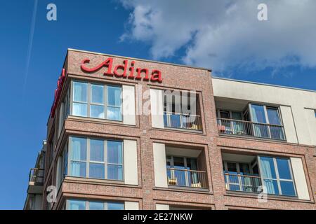 Adina, Apparthotel, Krausenstraße, Mitte, Berlino, Germania Foto Stock