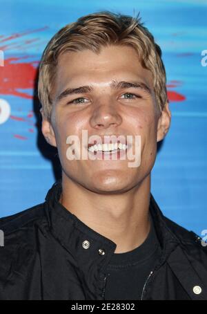 Chris Zylka, Shark Night 3D, prima del film all'Universal City Walk di Universal City, California, USA, 1 settembre 2011. (Nella foto: Chris Zylka). Foto di Baxter/ABACAPRESS.COM Foto Stock