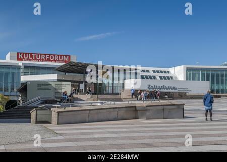 Gemäldegalerie, Kulturforum, Tiergarten, Mitte, Berlino Foto Stock