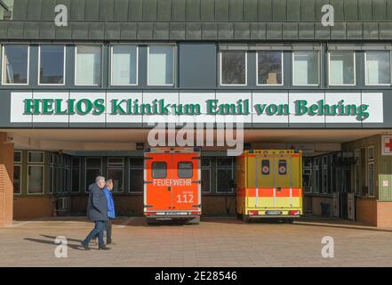 Helios Klinikum Emil von Behring, Walterhöferstraße, Zehlendorf, Berlino, Germania Foto Stock