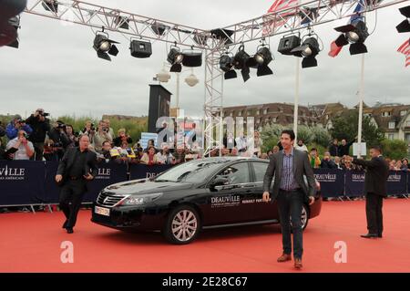 David Schwimmer arriva alla proiezione di 'Trust' durante il 37° Festival del Cinema Americano a Deauville, in Normandia, in Francia, l'8 settembre 2011. Foto di Mireille Ampilhac/ABACAPRESS.COM Foto Stock