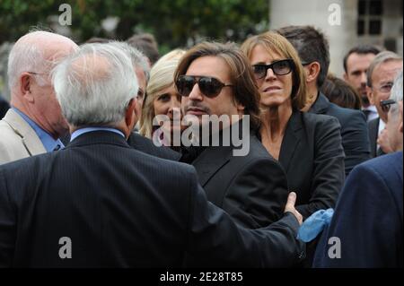 Jean-Baptiste Martin al funerale di Georges Fillioud al cimitero di Pere Lachaise a Parigi, Francia, il 21 settembre 2011. Foto di Mousse/ABACAPRESS.COM Foto Stock