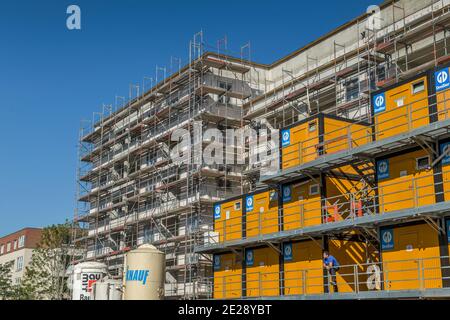 Wohnungsbau, Maximilians Quartier, Helene-Jacobs-Straße, Forckenbeckstraße, Schmargendorf, Wilmersdorf, Berlino, Germania Foto Stock