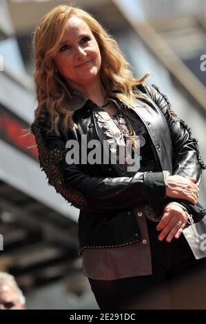 Melissa Etheridge è insignita di una stella sulla Hollywood Walk of Fame di fronte all'Hard Rock Cafe Hollywood. Los Angeles, California, USA, 27 settembre 2011. Foto di Lionel Hahn/ABACAPRESS.COM Foto Stock