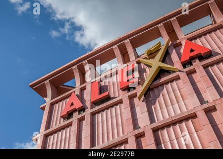 Einkaufszentrum Alexa, Grunerstraße, Mitte, Berlino, Germania Foto Stock