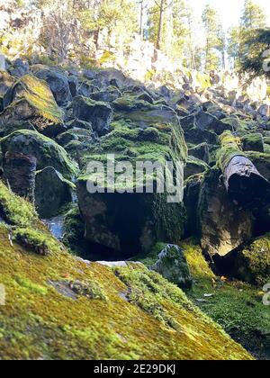 Cascate di Brandywine escursione Foto Foto Stock