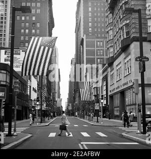 Paesaggio urbano. Philadelphia, Stati Uniti, 1976 Foto Stock