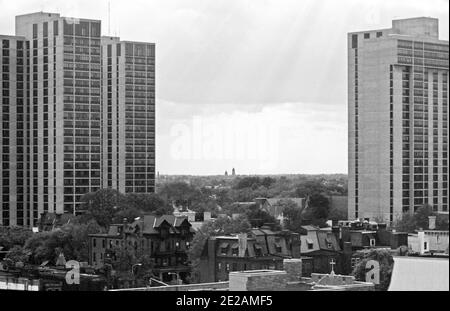 Paesaggio urbano, Philadelphia, Stati Uniti, 1976 Foto Stock