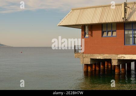 Istanbul, Turchia - 28 novembre 2012: Costa Büyükada-nizam Foto Stock