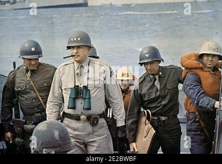 PATTON 1970 20th Century Fox film con George C. Scott Foto Stock