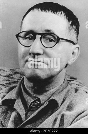 Bertolt Brecht (1898-1956), autore tedesco Foto Stock