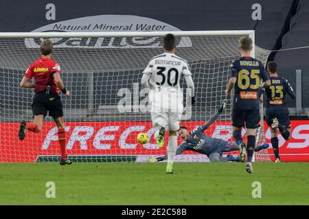 Torino, Italia. 13 gennaio 2021. Torino. Partita di Coppa Italia Tim 2020/2021 League. Juventus vs Genova. Allianz Stadium nella foto: Credit: Independent Photo Agency/Alamy Live News Foto Stock