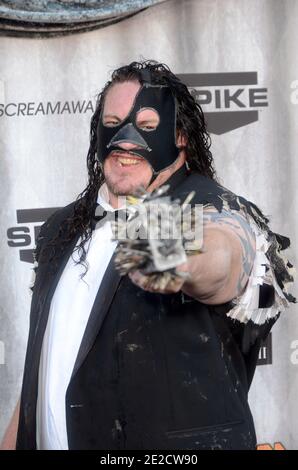 Abyss è arrivato per lo "Scream Awards 2011" della Spike TV, che si è tenuto presso gli Universal Studios di Los Angeles, CA, USA il 15 ottobre 2011. Foto di Tonya Wise/ABACAPRESS.COM Foto Stock