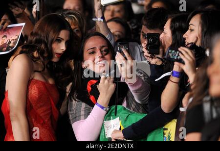 Ashley Greene partecipa alla prima di Summit Entertainment 'The Twilight Saga: Breaking Dawn - Part 1', tenutasi al Nokia Theatre di Los Angeles, CA, USA il 14 novembre 2011. Foto di Lionel Hahn/ABACAPRESS.COM Foto Stock