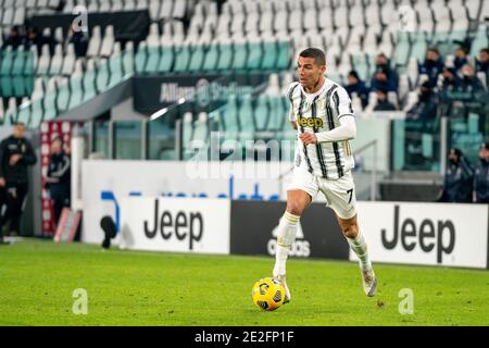 Cristiano Ronaldo della Juventus FC durante la Coppa Italia, gara di calcio 16 tra Juventus FC e Genova CFC su Janu/LM Foto Stock