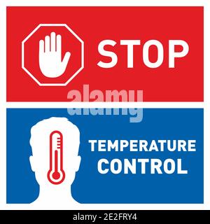 Preparatevi per il dispositivo pistola di controllo della temperatura. Guida, raccomandazione. Regole di prevenzione del coronavirus di Avia. Guida di viaggio per i viaggiatori voli in avia, tr Illustrazione Vettoriale