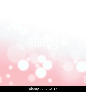 Sfondo boke rosa Illustrazione Vettoriale