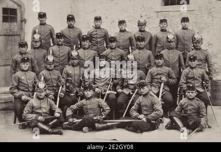 Esercito austro-ungarico alla prima guerra mondiale Dragoni austriaci Foto Stock