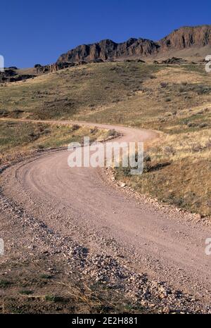 Succor Creek Road, Succor Creek state Park, Oregon Foto Stock